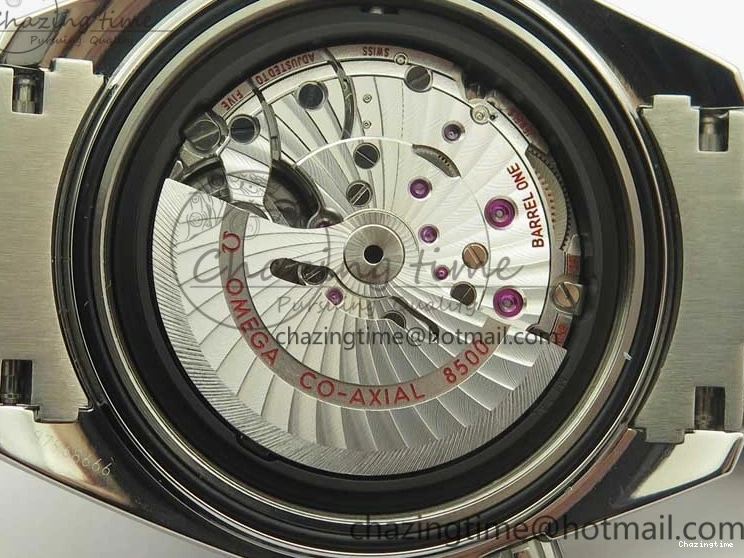 0309 EyeCatching Planet Ocean Professional Ceramic Bezel 45.5mm 1:1 VSF Best Edition Silver Markers on SS Bracelet A8500 Super Clone 8050